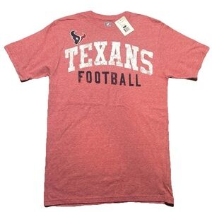 Houston Texans Football   NFL Pink Short Sleeve  T-Shirt